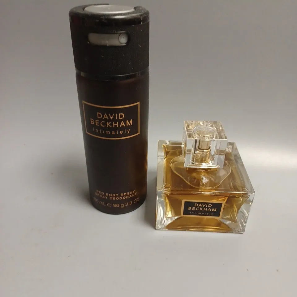 BOXED DAVID BECKHAM INTIMATELY FRAGRANCE SET RRP £38