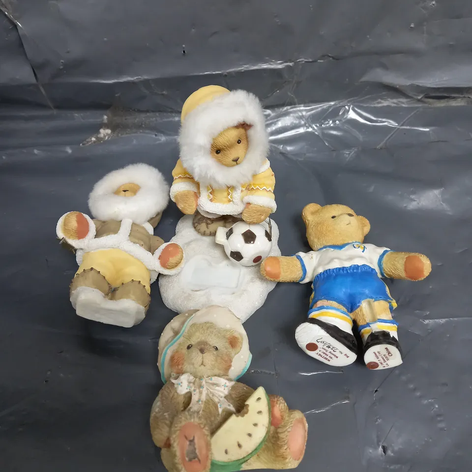 APPROXIMATELY 10 ASSORTED HOUSEHOLD ITEMS TOO INCLUDE, CHERISHED TEDDIES ORNAMENTS 