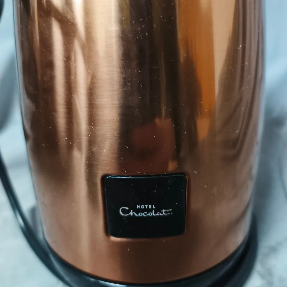 HOTEL CHOCOLAT COPPER FINISH HOT CHOCOLATE VELVETIZER