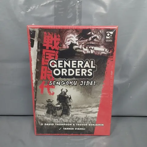 BOXED AND SEALED GENERAL ORDERS - SENGOKU JIDAI