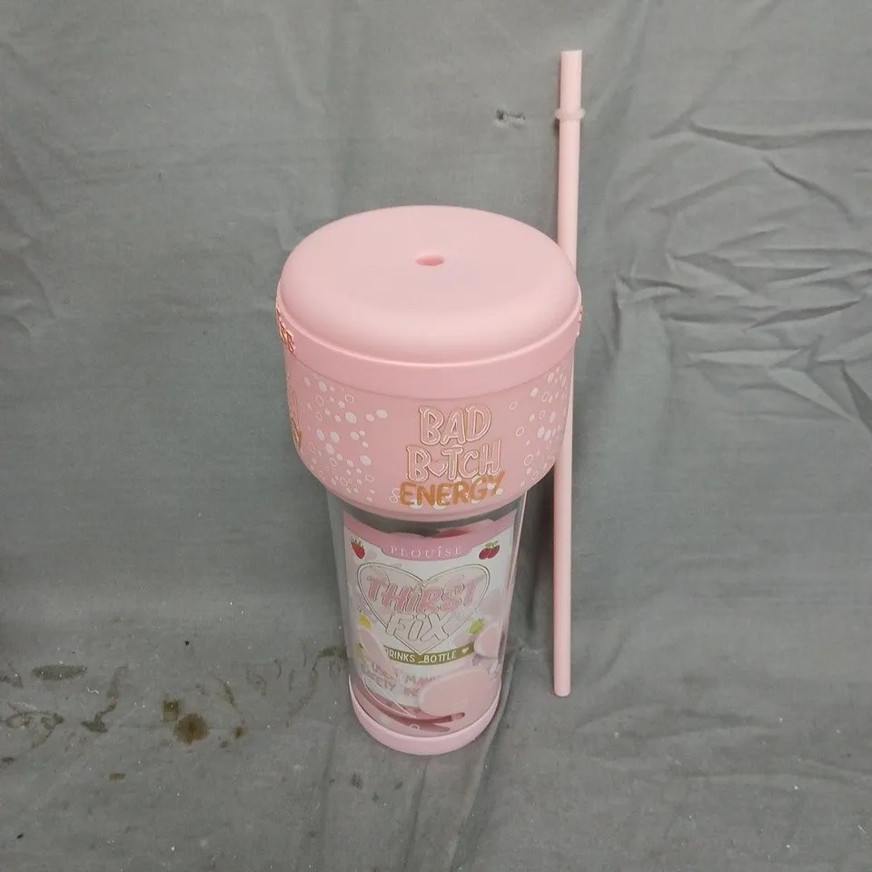 BOXED PLOUISE BAD BITCH ENERGY THIRST FIX BOTTLE