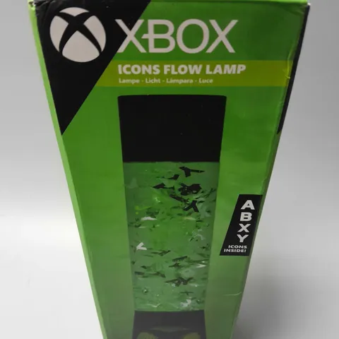 BOXED XBOX ICONS FLOW LAMP