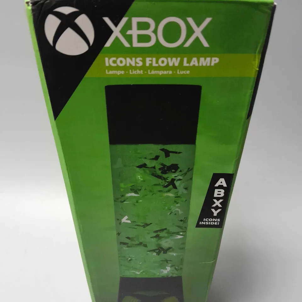 BOXED XBOX ICONS FLOW LAMP