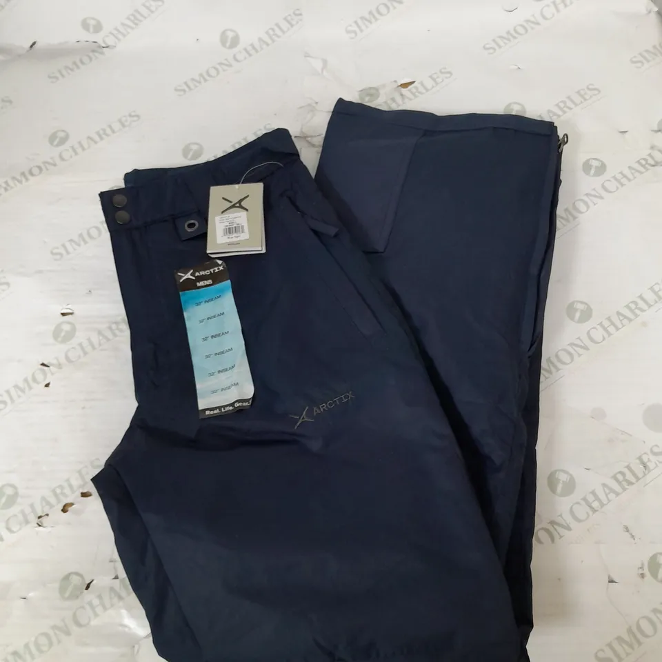 ARCTIX MEN'S ESSENTIAL SNOW PANTS IN BLUE NIGHT SIZE S
