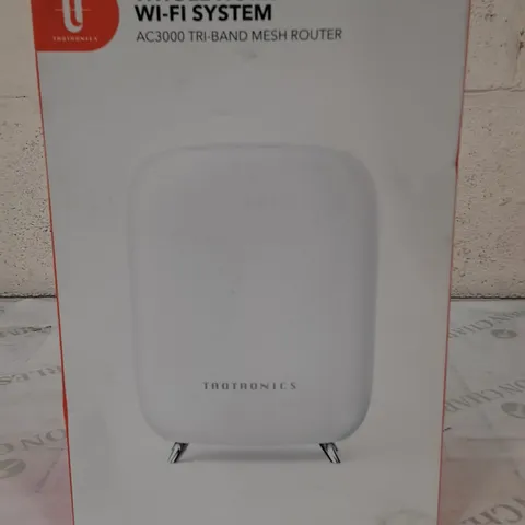 BOXED TAOTRONICS WHOLE HOME MESH WIFI SYSTEM AC3000 TRI-BAND MESH ROUTER