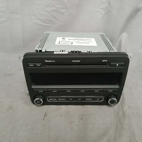 SKODA DELPHI RADIO-SWING MP3 CAR HEAD UNIT – 5J0 035 161 C