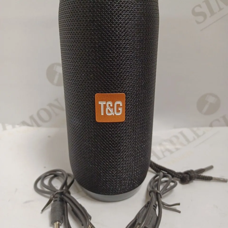 T&G PORTABLE BLUETOOTH SPEAKER