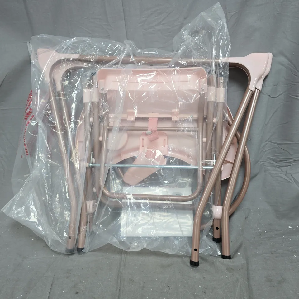 MY BABIIE COMPACT HIGHCHAIR - ROSE BLUSH