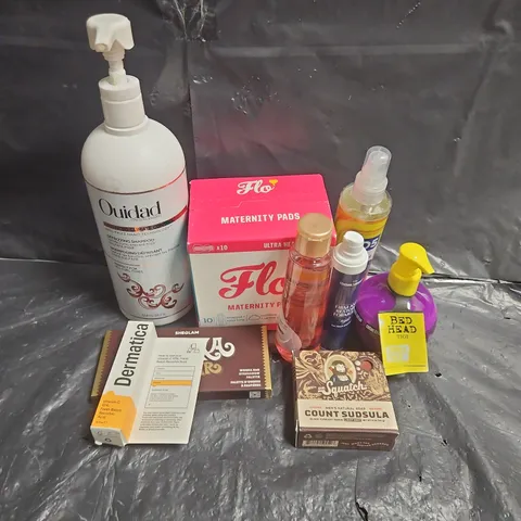 APPROXIMATEY 20 ASSORTED HEALTH AND BEAUTY PRODUCTS TO INCLUDE - SHEGLAM WONKA BAR PALETTE - BED HEAD THICKENING CREAM - CHELSEA LABORATORY NIGHT FORMULA - ETC