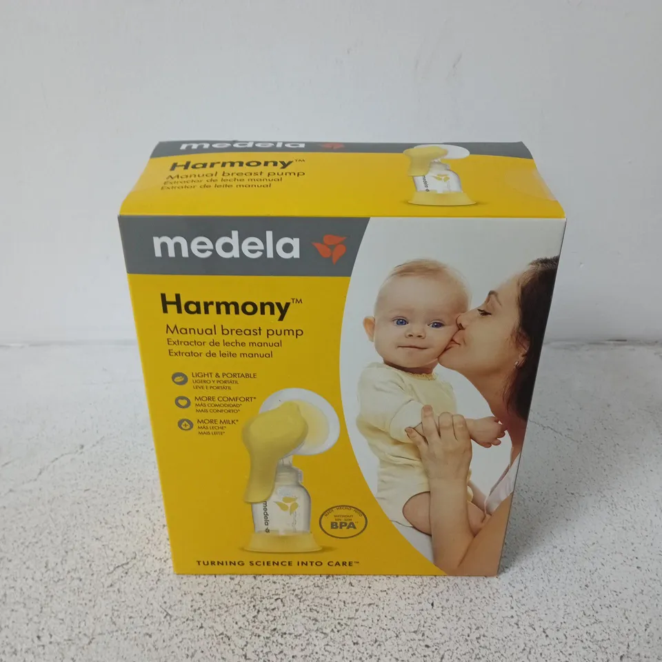 BOXED MEDELA HAORMONY MANUAL BREAST PUMP