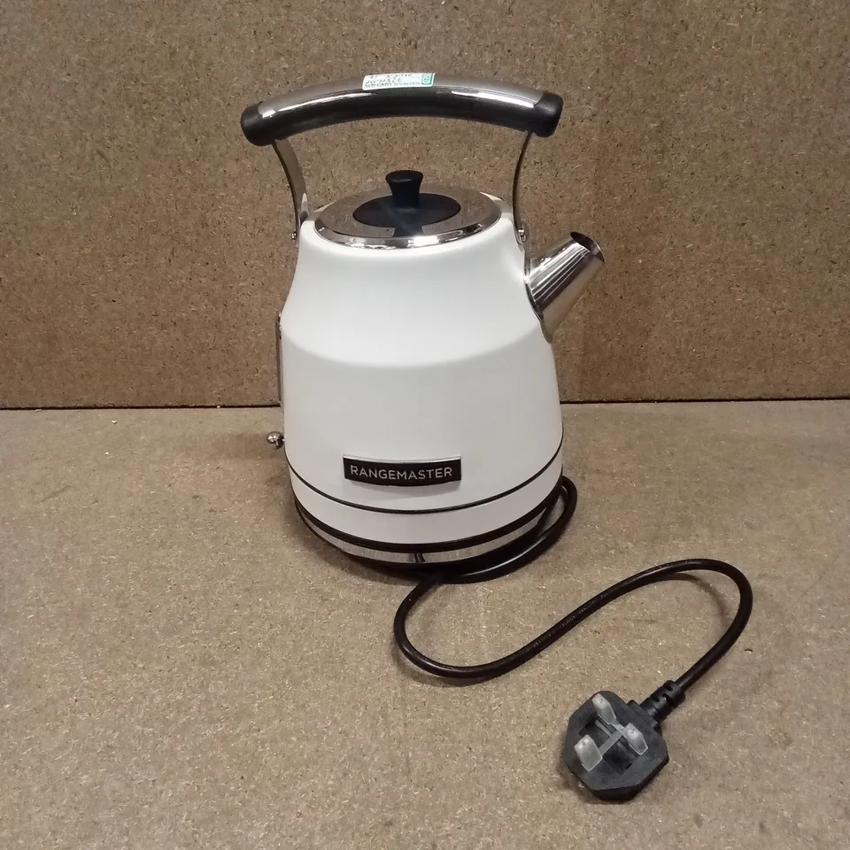 BOXED RANGEMASTER RMCLD301WH ELECTRIC DOME KETTLE - WHITE