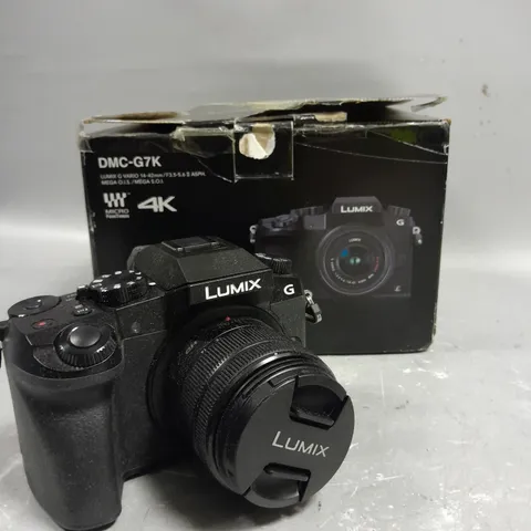 BOXED PANASONIC LUMIX DMC-G7 DIGITAL CAMERA