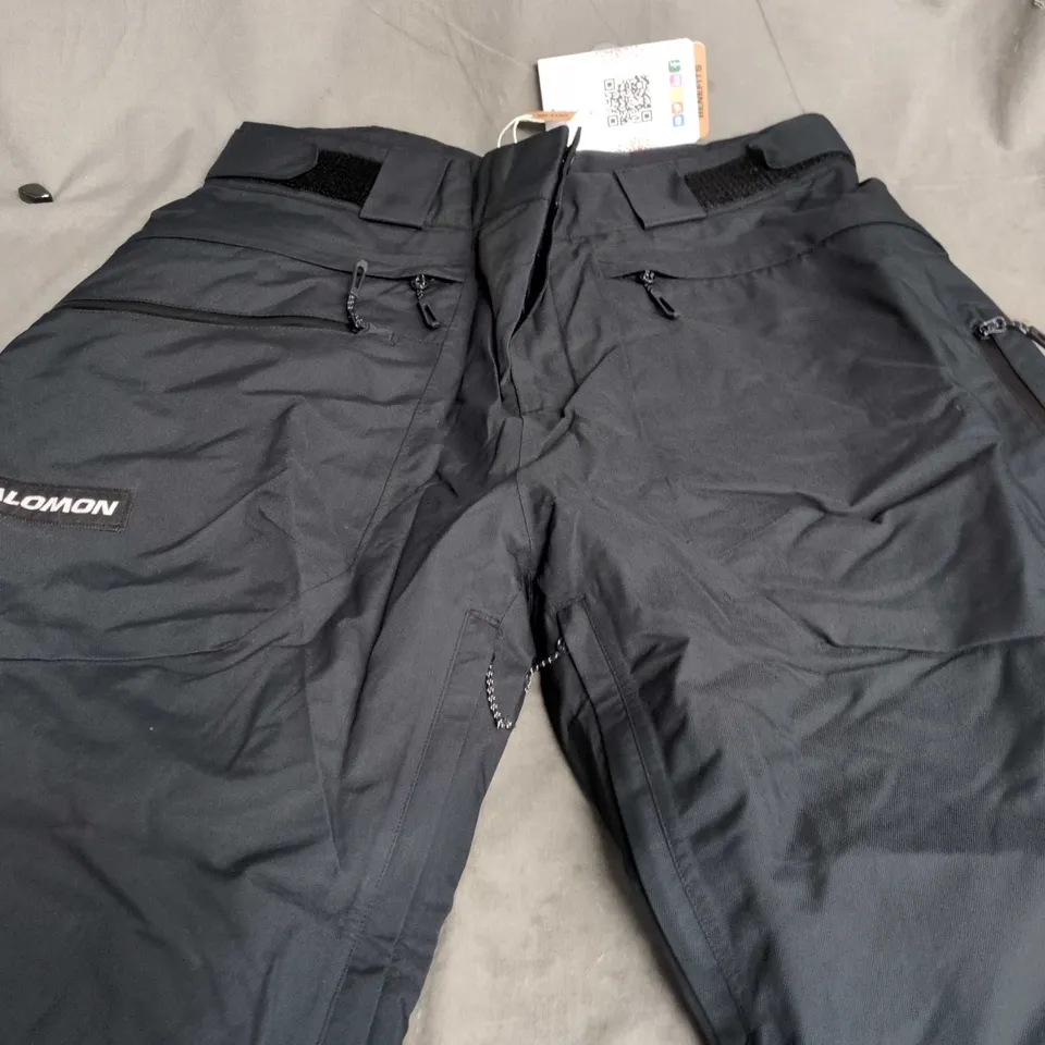 SALOMON VENOM PANT M – MEN'S HIKING PANTS, DEEP BLACK