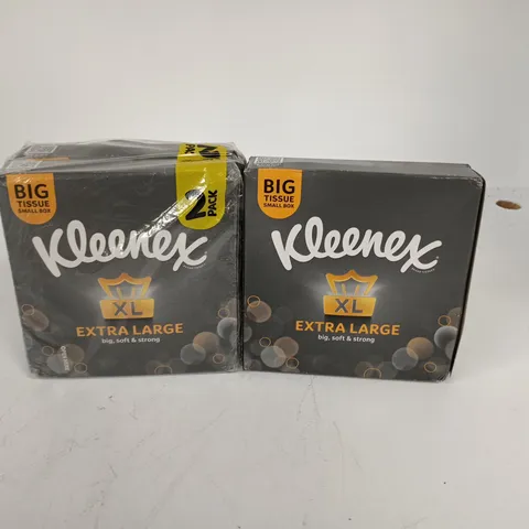 LOT OF 18 PACKS OF KLEENEX XL TISSUES
