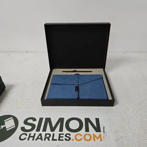 APPROXIMATELY 5 BOXED SUEDE EFFECT NOTE PADS
