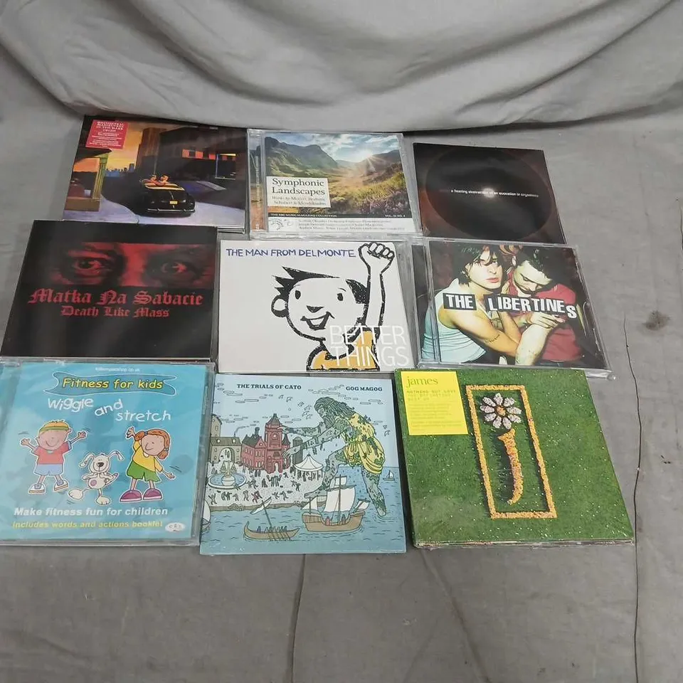 APPROXIMATELY 40 ASSORTED CDS 