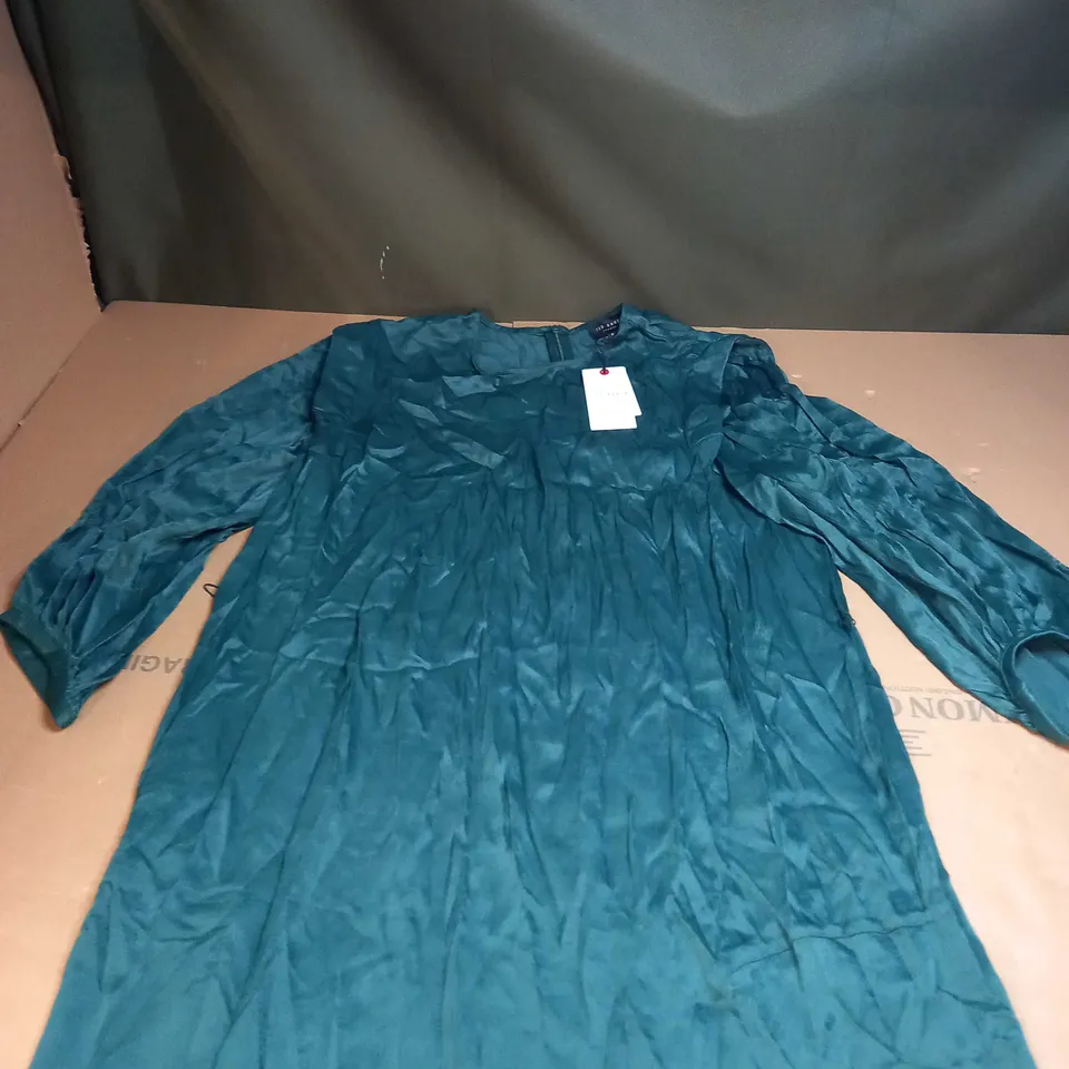 TED BAKER BELTED MIDI DRESS SIZE 5