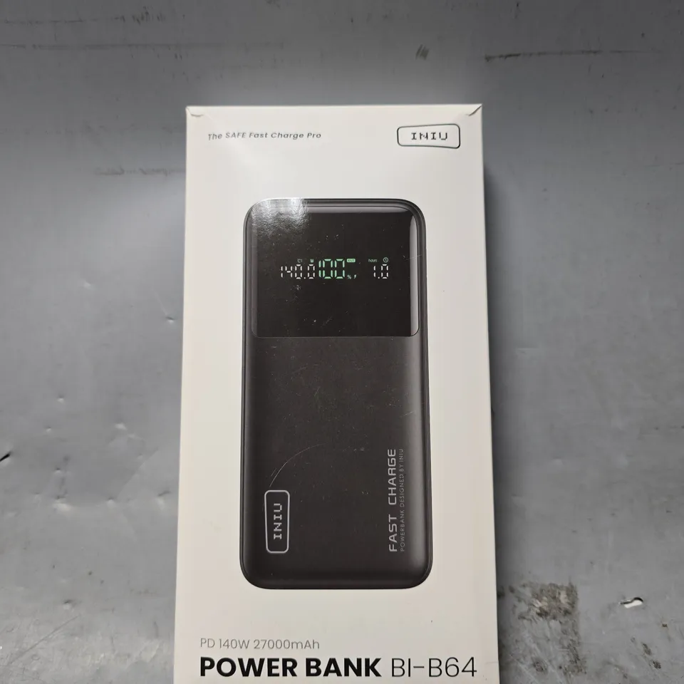 BOXED INIU POWER BANK BI-B64 27000MAH