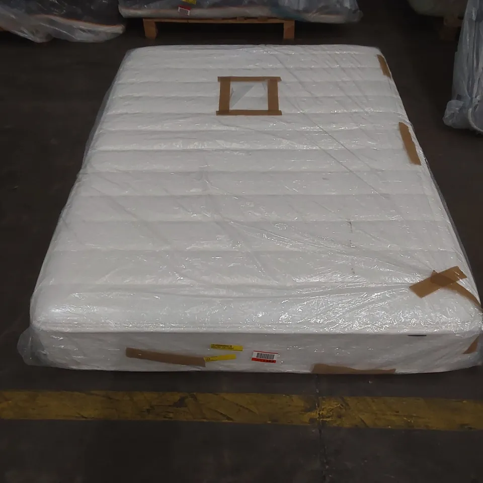QUALITY BAGGED 25CM MEMORY FOAM  POCKET SPRUNG MATTRESS - 4'6" DOUBLE
