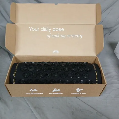 BOXED SHAKTI BLACK PILLOW 