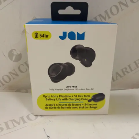 JAM LIVE FREE TRULY WIRELESS EARPHONES