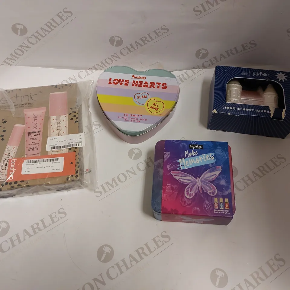 LOT OF APPROXIMATELY 16 COSMETIC GIFTSET TO INCLUDE DOVE BLISSFULLY RELAXING, LOREAL ALIVE & KICKING, AND AHAVA FIRST CLASS ETC. 
