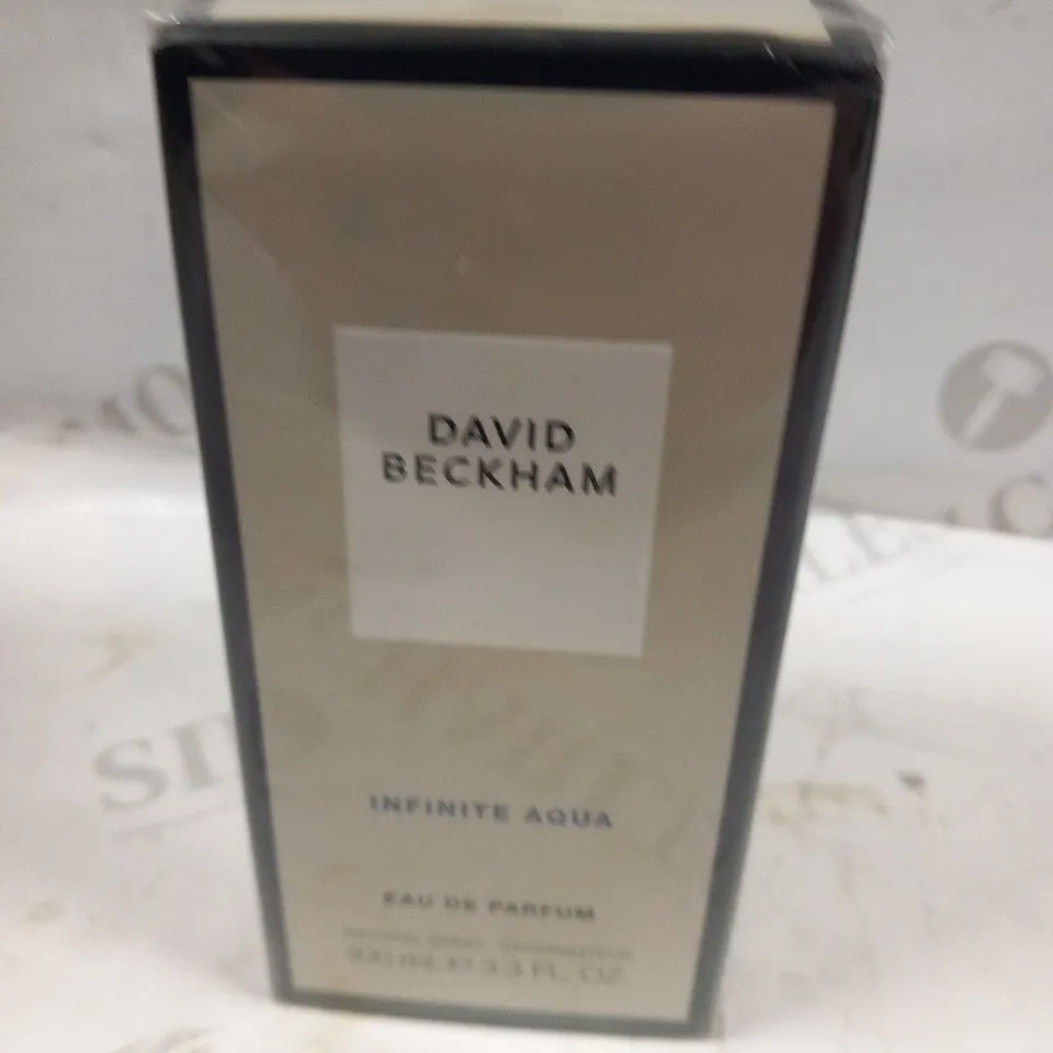 BOXED AND SEALED DAVID BECKHAM INFINITE AQUA EAU DE PARFUM 100ML