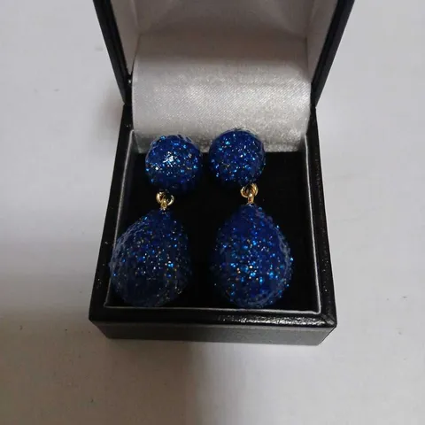 BUTLER & WILSON DOUBLE CRYSTAL BALL EARRINGS 2 