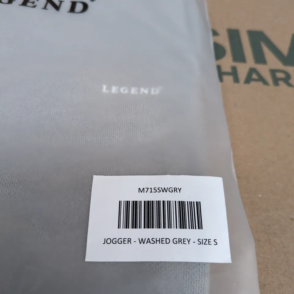 LEGEND JOGGER - WASHED GREY - SIZE S