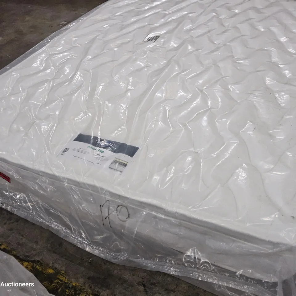 QUALITY 5' KINGSIZE SILENTNIGHT PILLOW TOP MATTRESS 