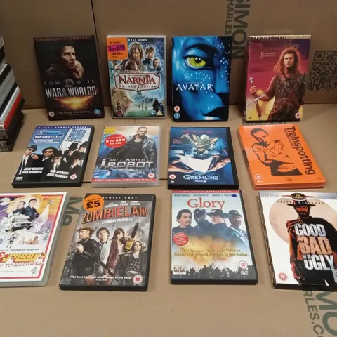 BOX TO CONTAIN A LARGE QUANTITY OF FILMS AND DVDs