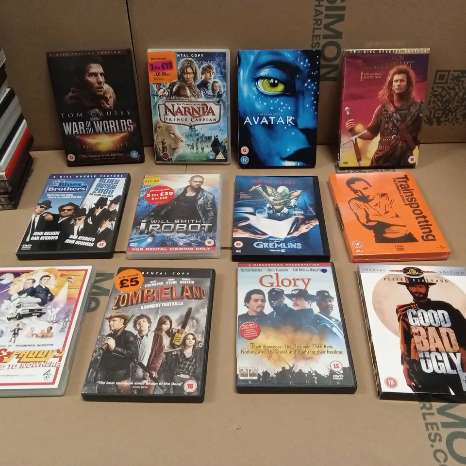 BOX TO CONTAIN A LARGE QUANTITY OF FILMS AND DVDs