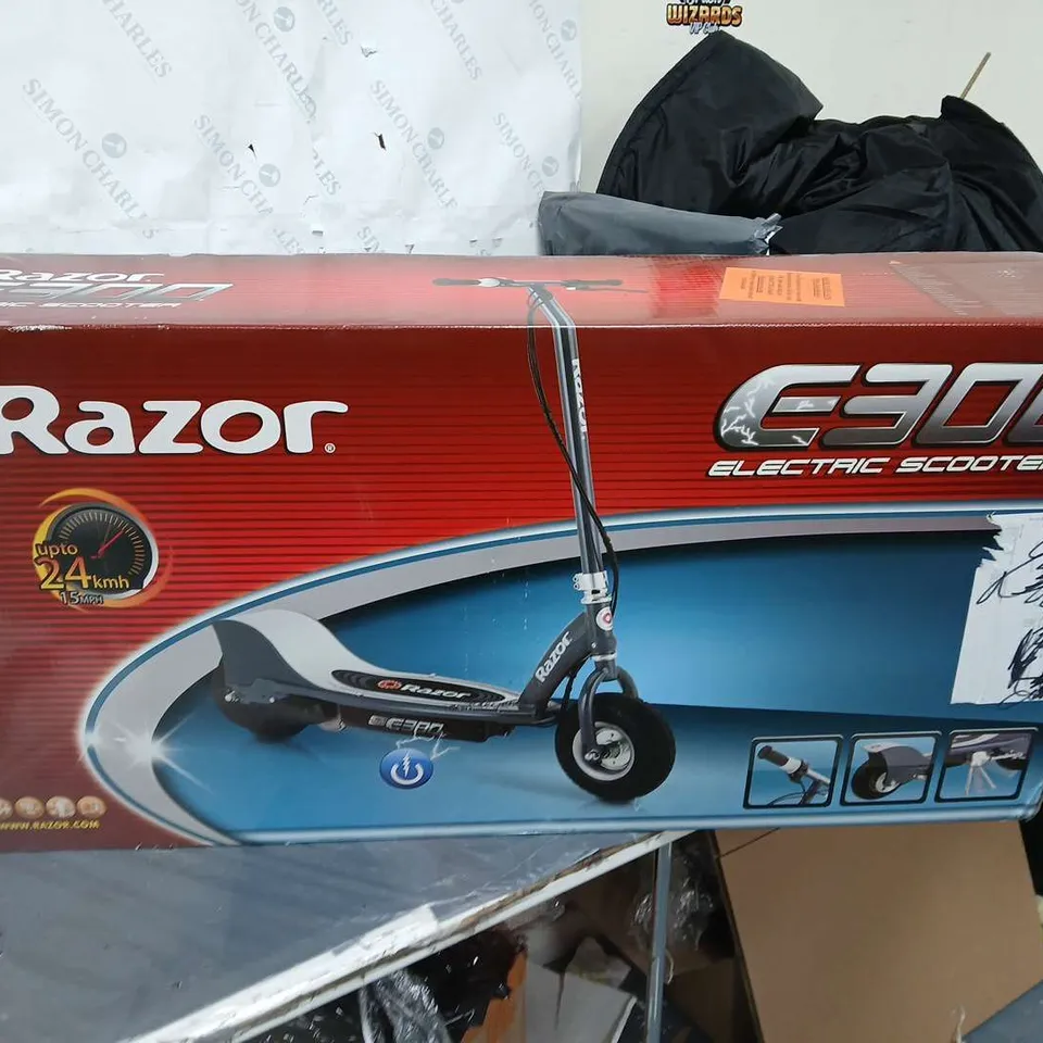 BOXED RAZOR E300 24 VOLT SCOOTER - MATT GREY - COLLECTION ONLY