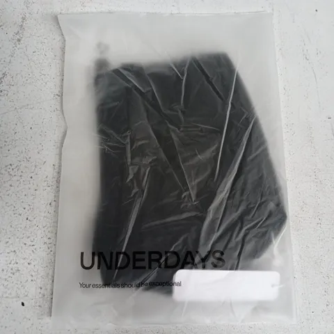 BAGGED UNDERDAYS THE EVERYDAY BALCONY BRALETTE IN BLACK - 36D