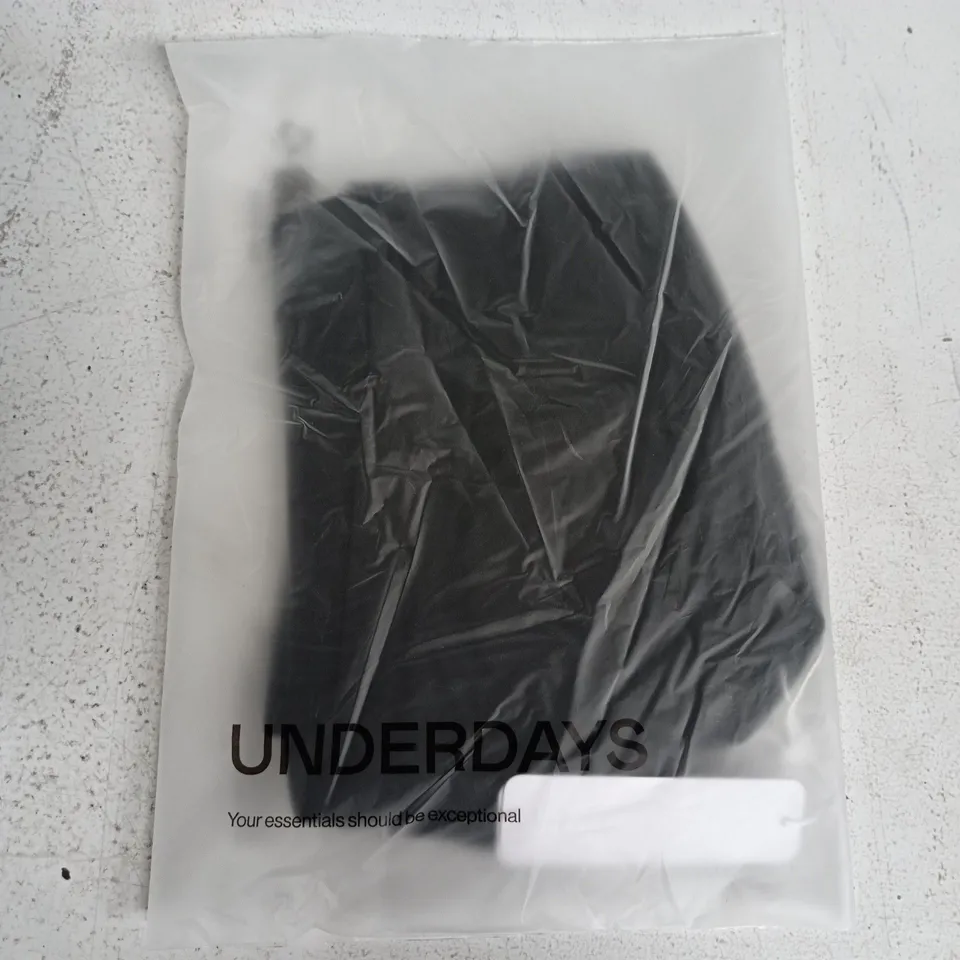 BAGGED UNDERDAYS THE EVERYDAY BALCONY BRALETTE IN BLACK - 36D