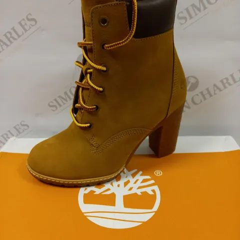 BOXED TIMBERLAND TIULLSTON 6 IN BOOT WHEAT NUBUCK SIZE 4