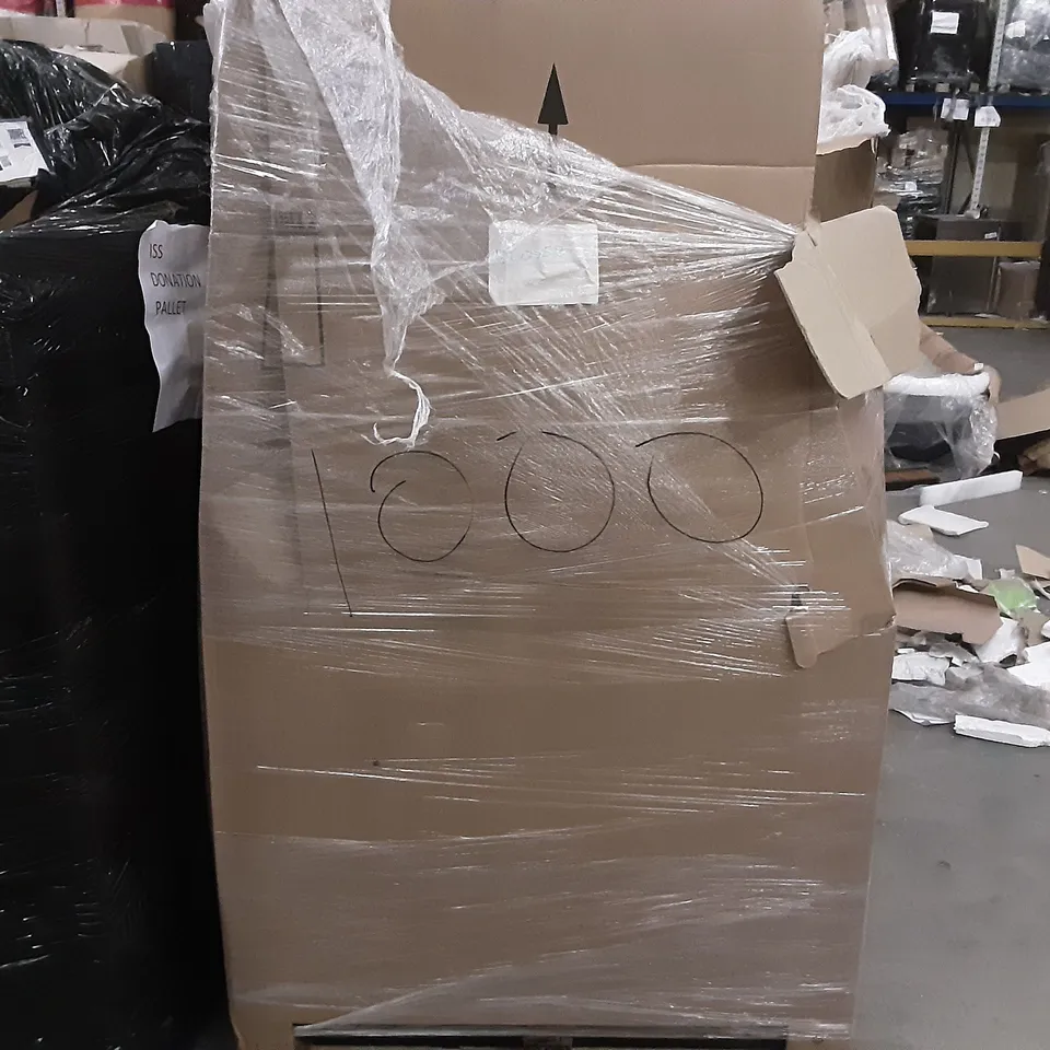 PALLET OF ASSORTED PRODUCTS INCLUDING BECKO US, LA VIE VERT, MCJOY V63 VACUUM SEALER, OLSEN & SMITH WIRELESS KEYBOARD AND MOUSE, DOG HOUSE BROWN 