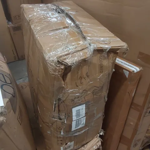 BOXED DAYTONA RED FAUX LEATHER GAMING CHAIR