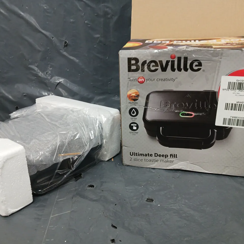 BREVILLE ULTIMATE DEEP FILL TOASTIE MAKER