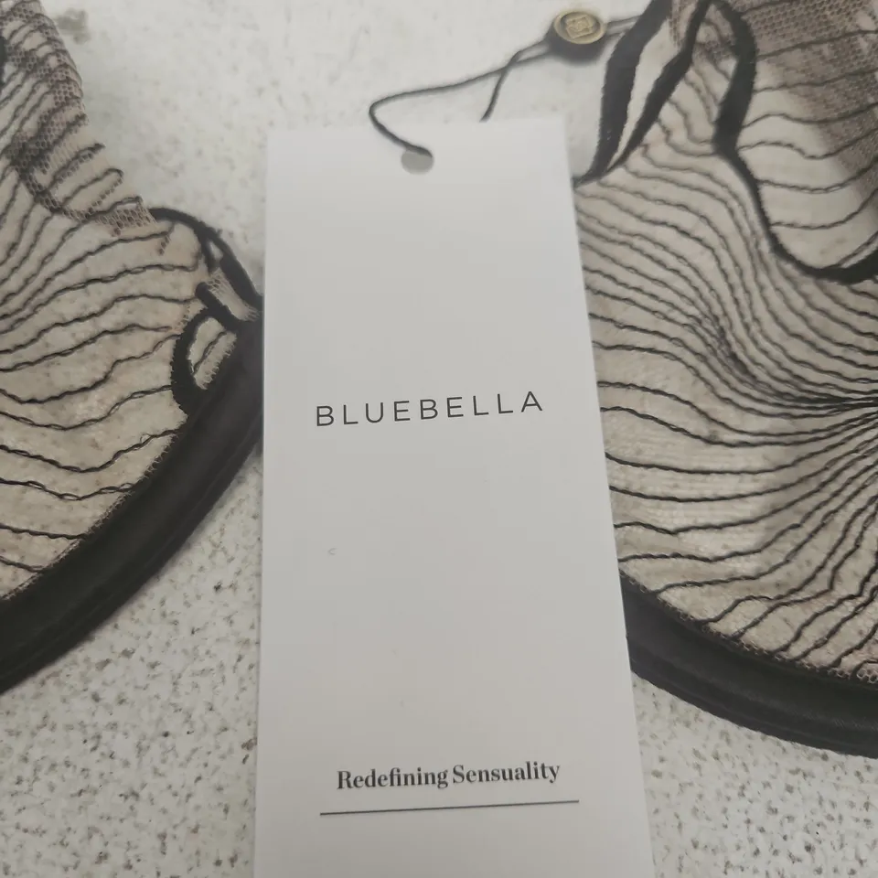  BLUEBELLA MARABEL WIRED BRA – BLACK/SHEER - UK 34E