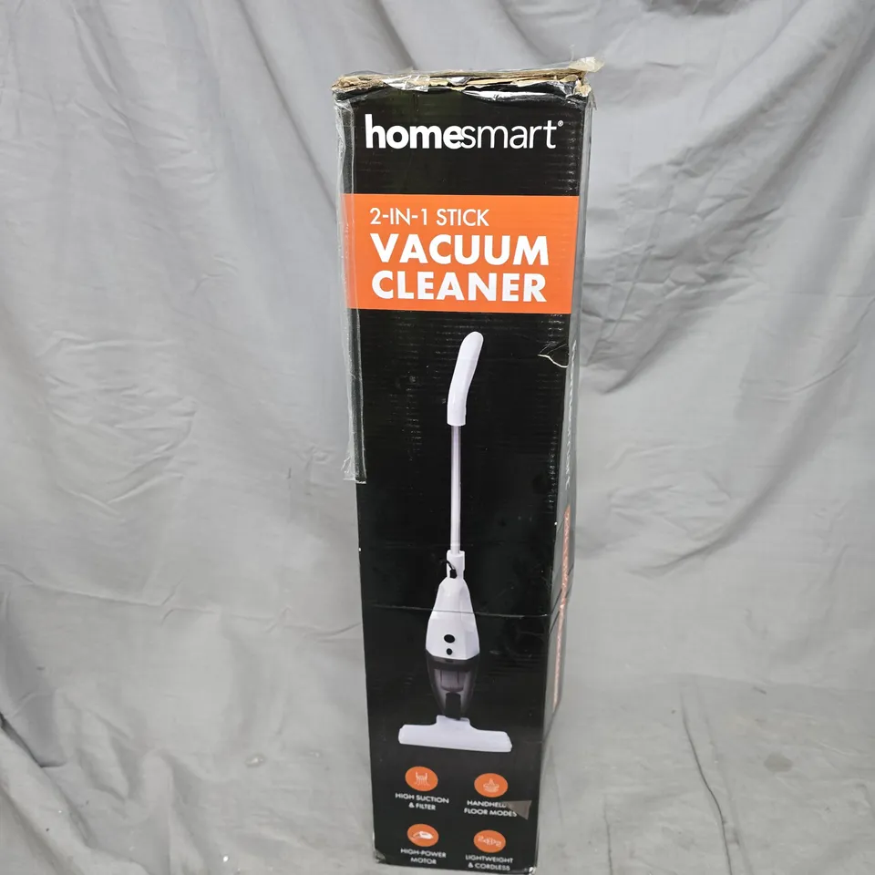 HOMESMART 2-IN-1 STICK VACUUM CLEANER – BOXED
