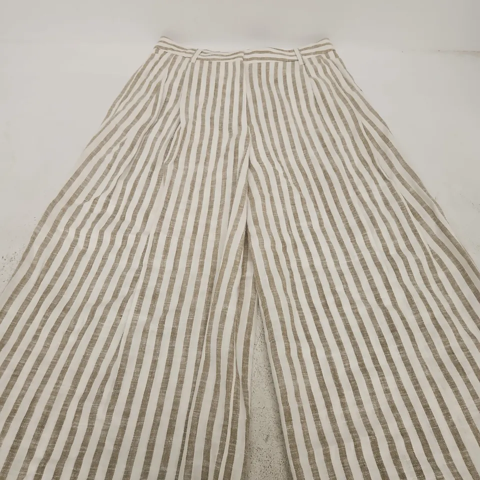 M&S MEN'S STRIPED TROUSERS – UK 10 REGULAR