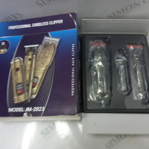 BOXED PROFESSIONAL CORDLESS CLIPPER (JM-2023)