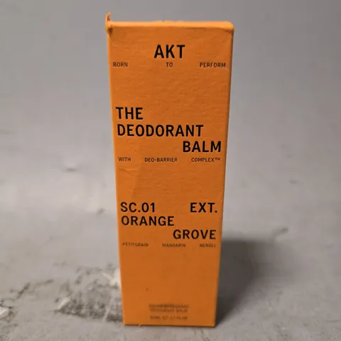 BOXED AKT TO THE DEODORANT BALM ORANGE GROVE