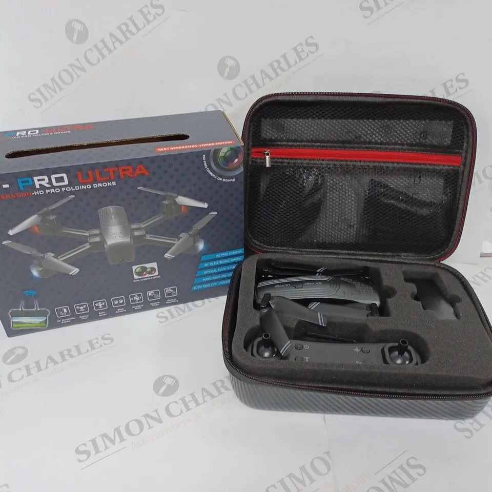 BOXED GX-PRO ULTRA HD PRO FOLDING DRONE 