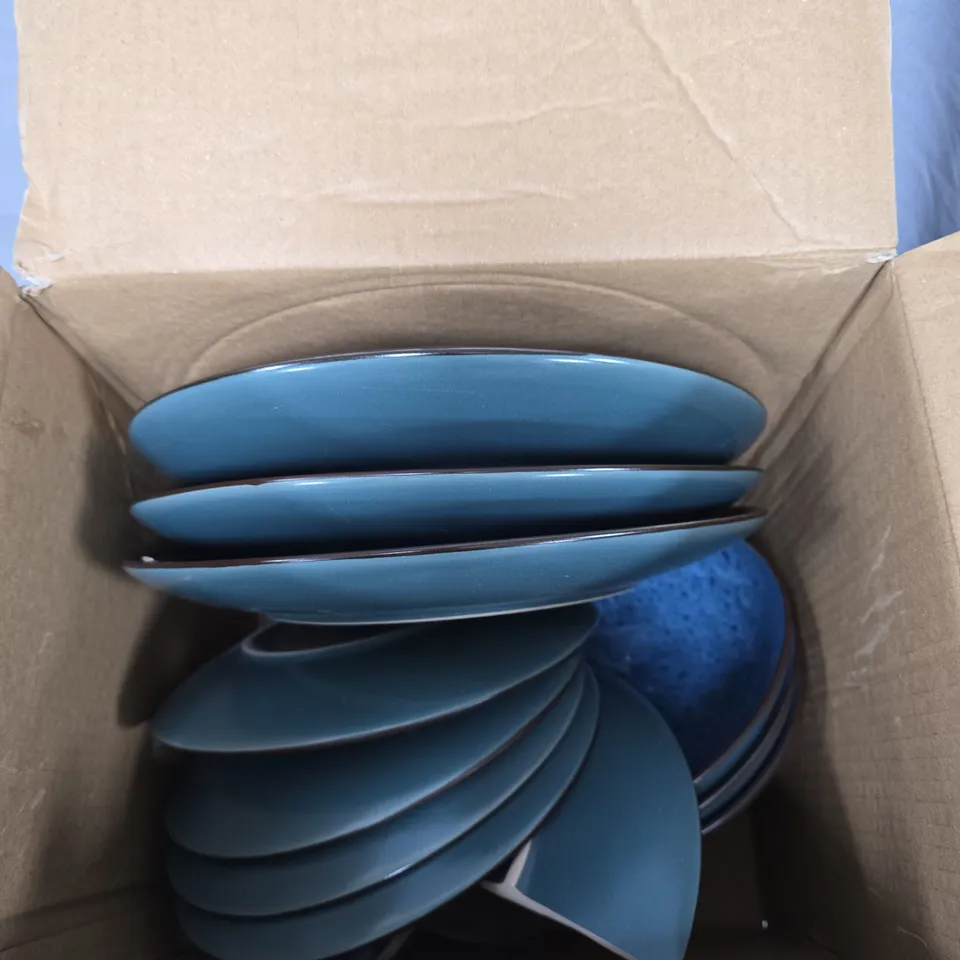 HOME STONEWARE REACTIVE GLAZE DINNER SET 