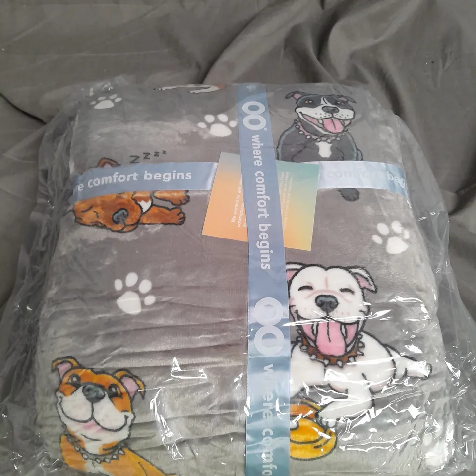 OO THE OODIE GREY DOGS DESIGN