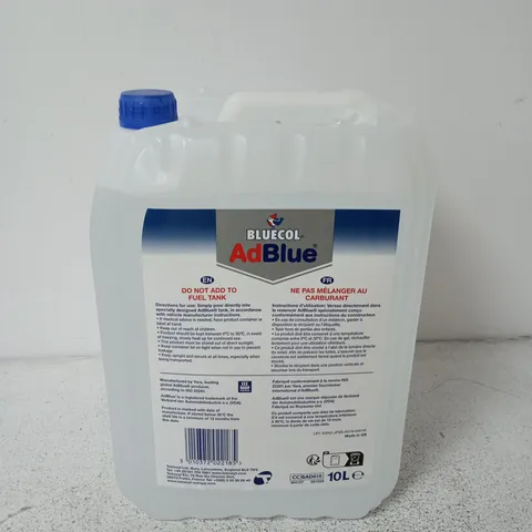 BLUECOL ADBLUE 10L DIESEL EXHAUST FLUID (BLUECAP)
