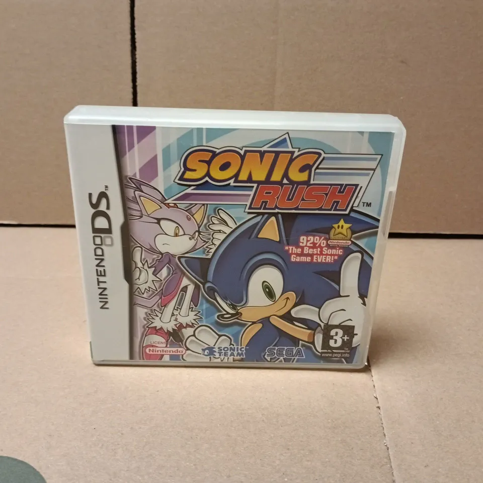 NINTENDO DS GAME SONIC RUSH