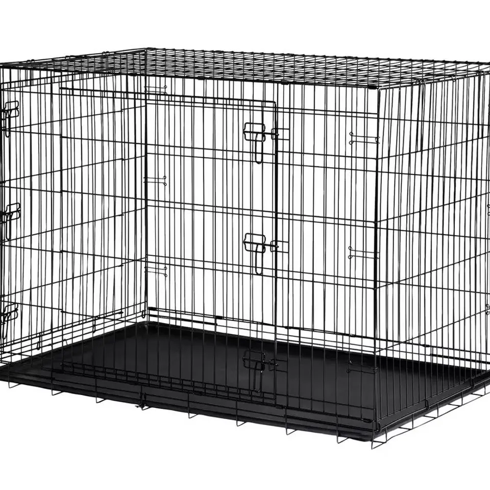 BOXED DOUBLE DOOR 54 INCH PET CAGE - XXL